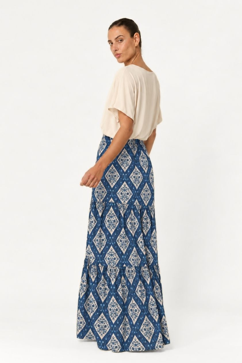 Falda Euforia Diamante Azul