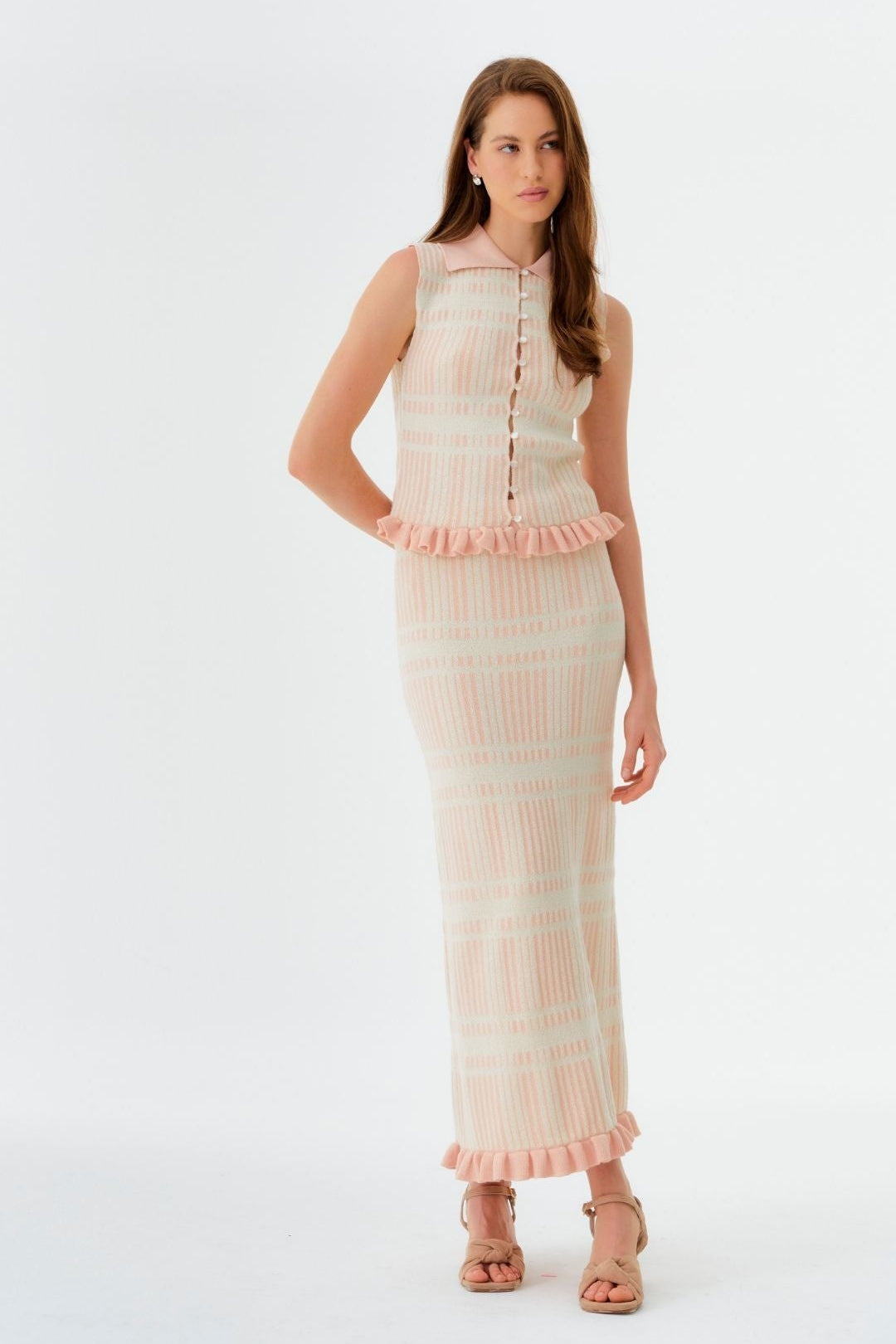 Pre Venta Falda Chloe Rosado