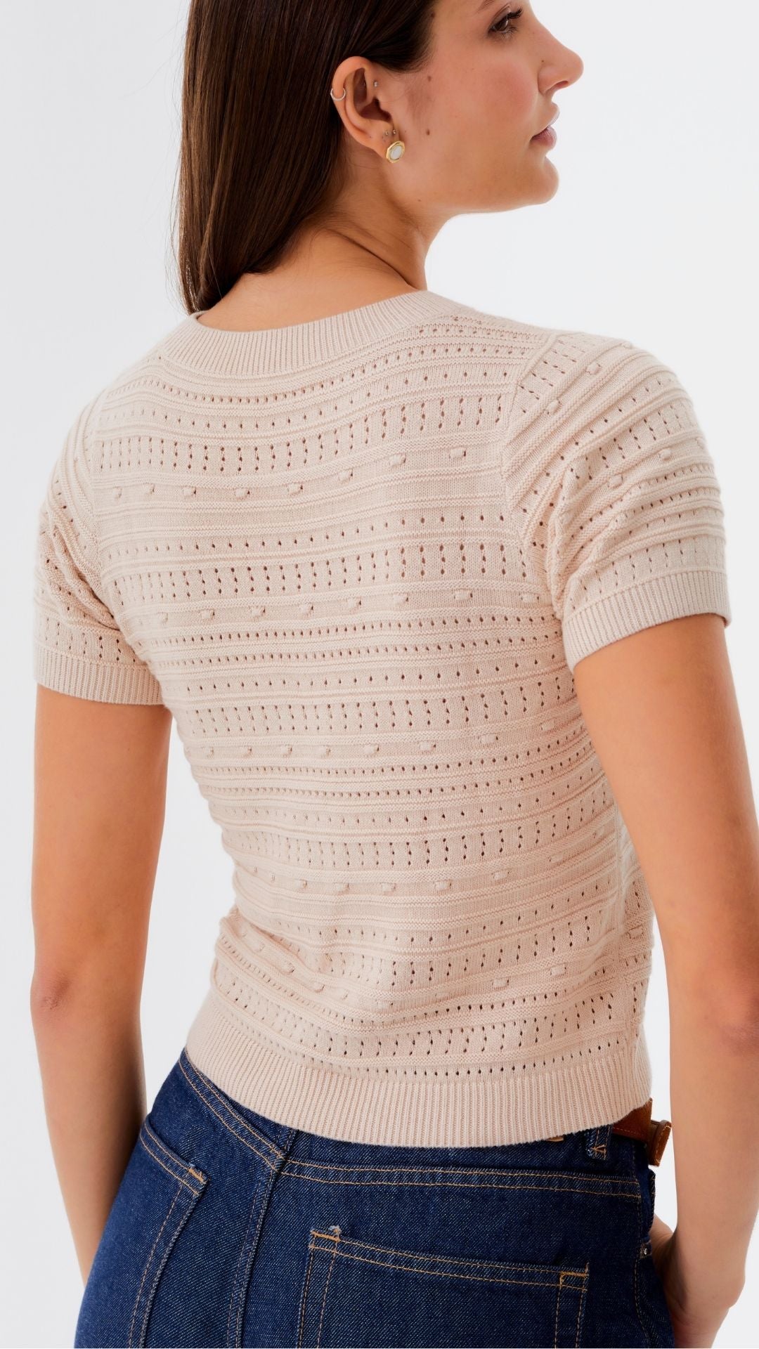 Pre Venta Top Eliana Beige