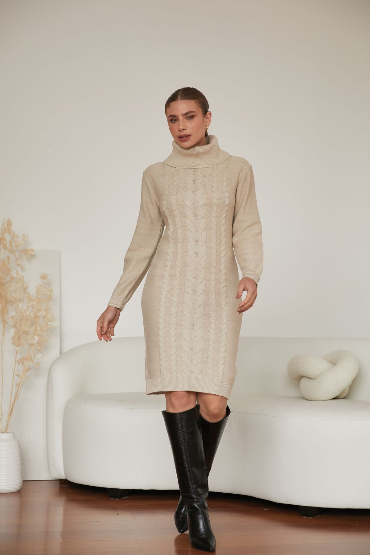 Vestido Alyssa Crema