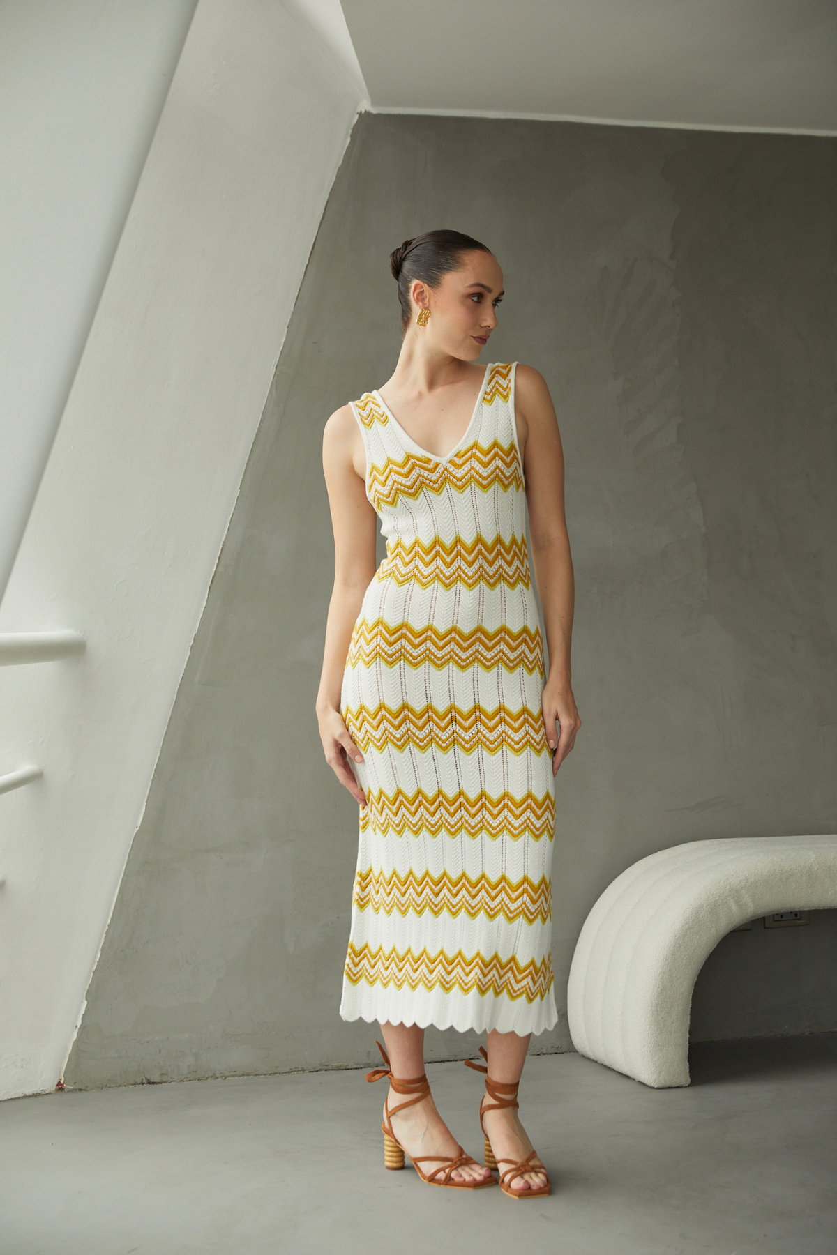 Vestido Camelia Amarillo
