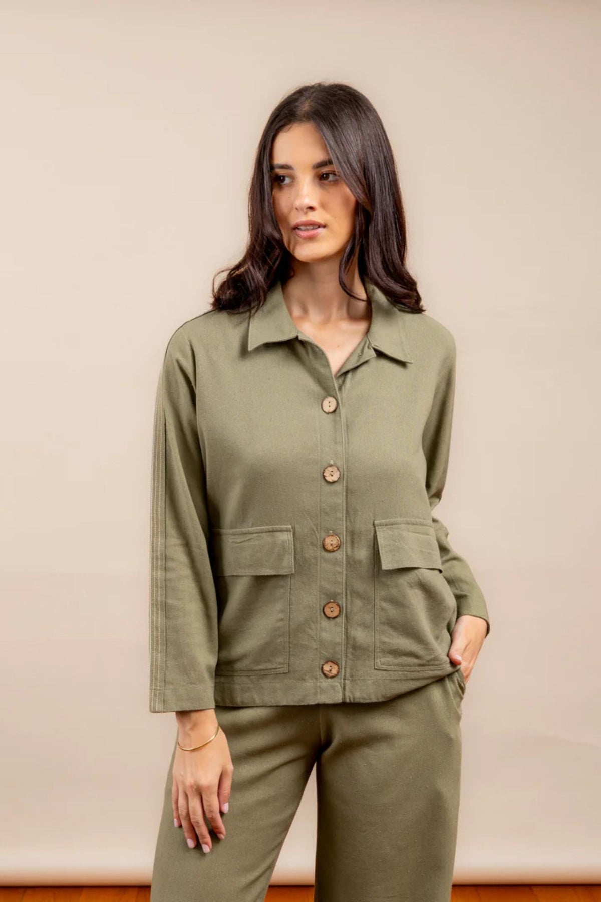 Casaca Dalia Verde
