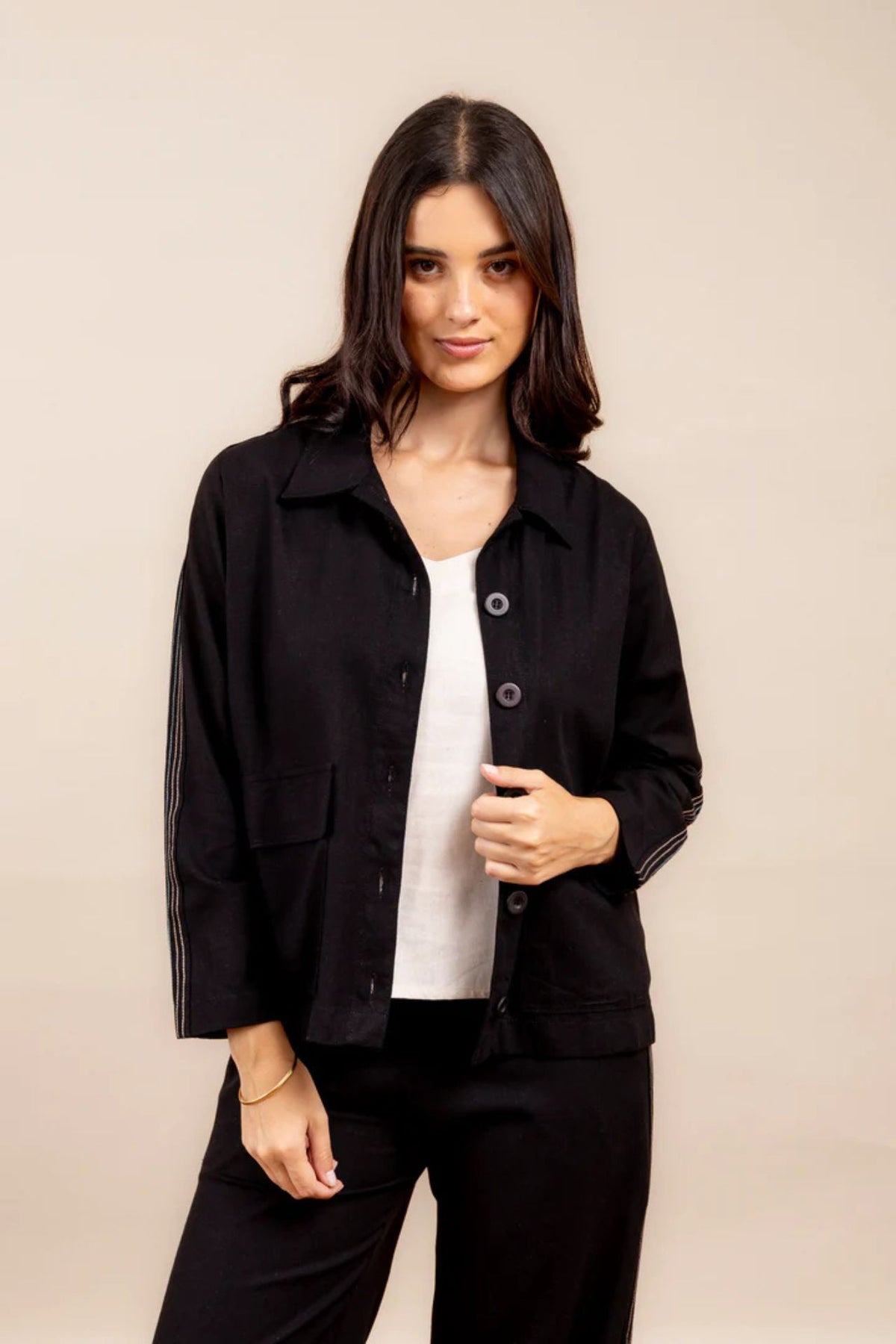 Casaca Dalia Negro