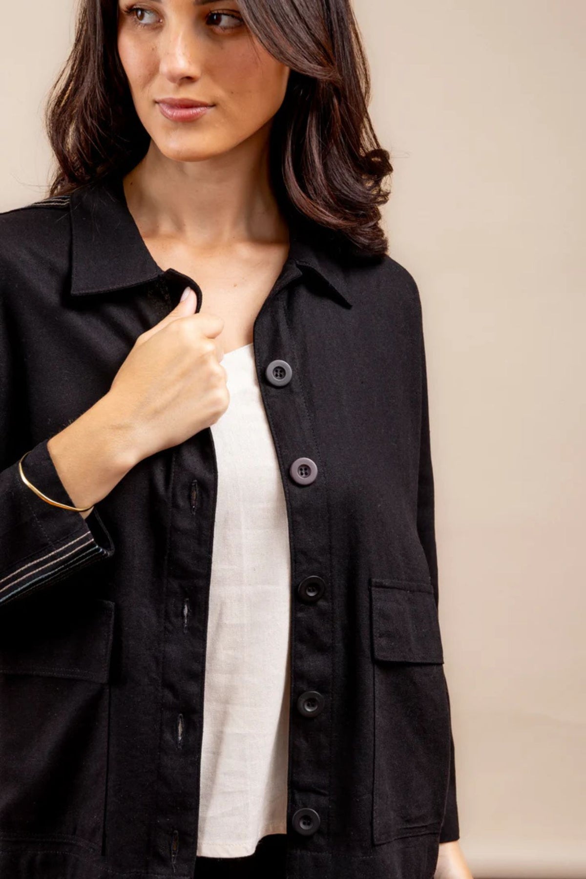 Casaca Dalia Negro