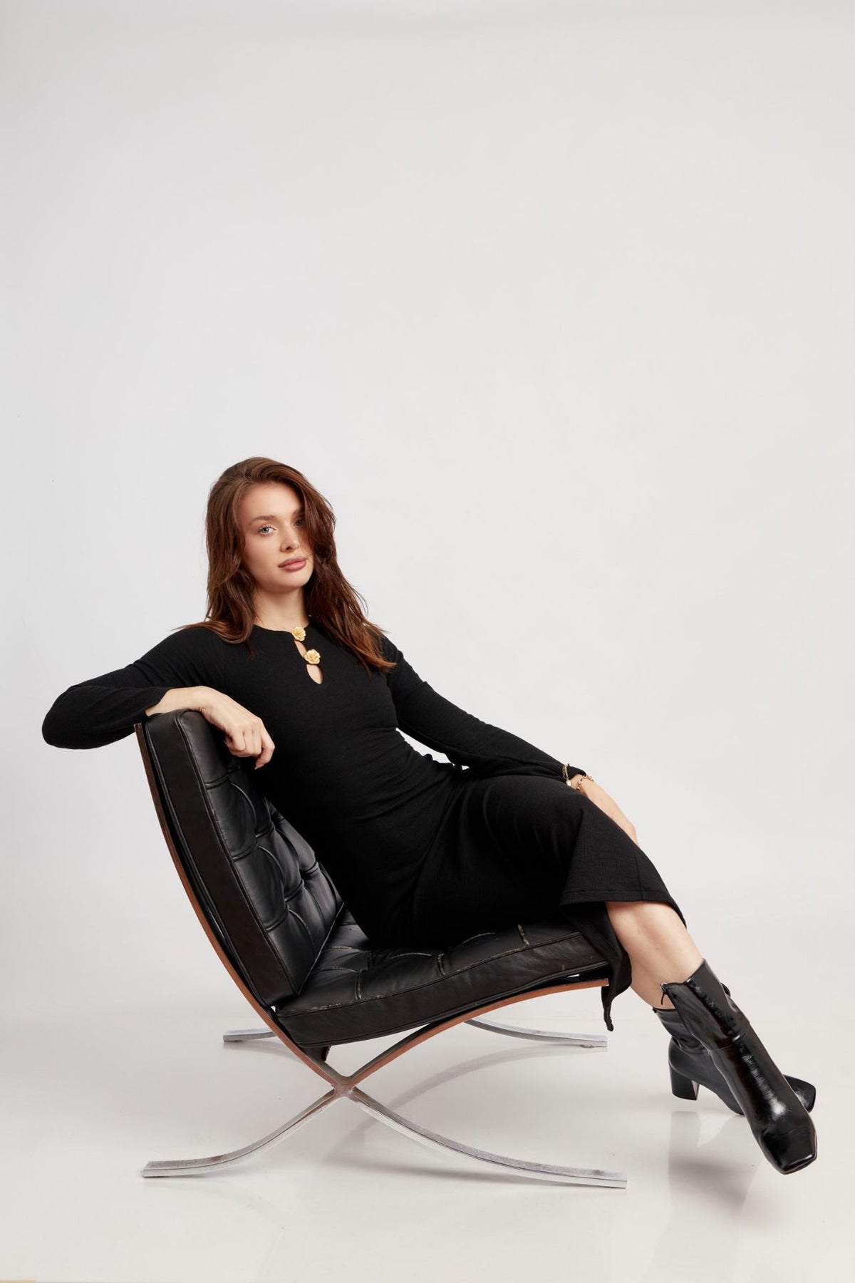 Vestido Rosa Negro
