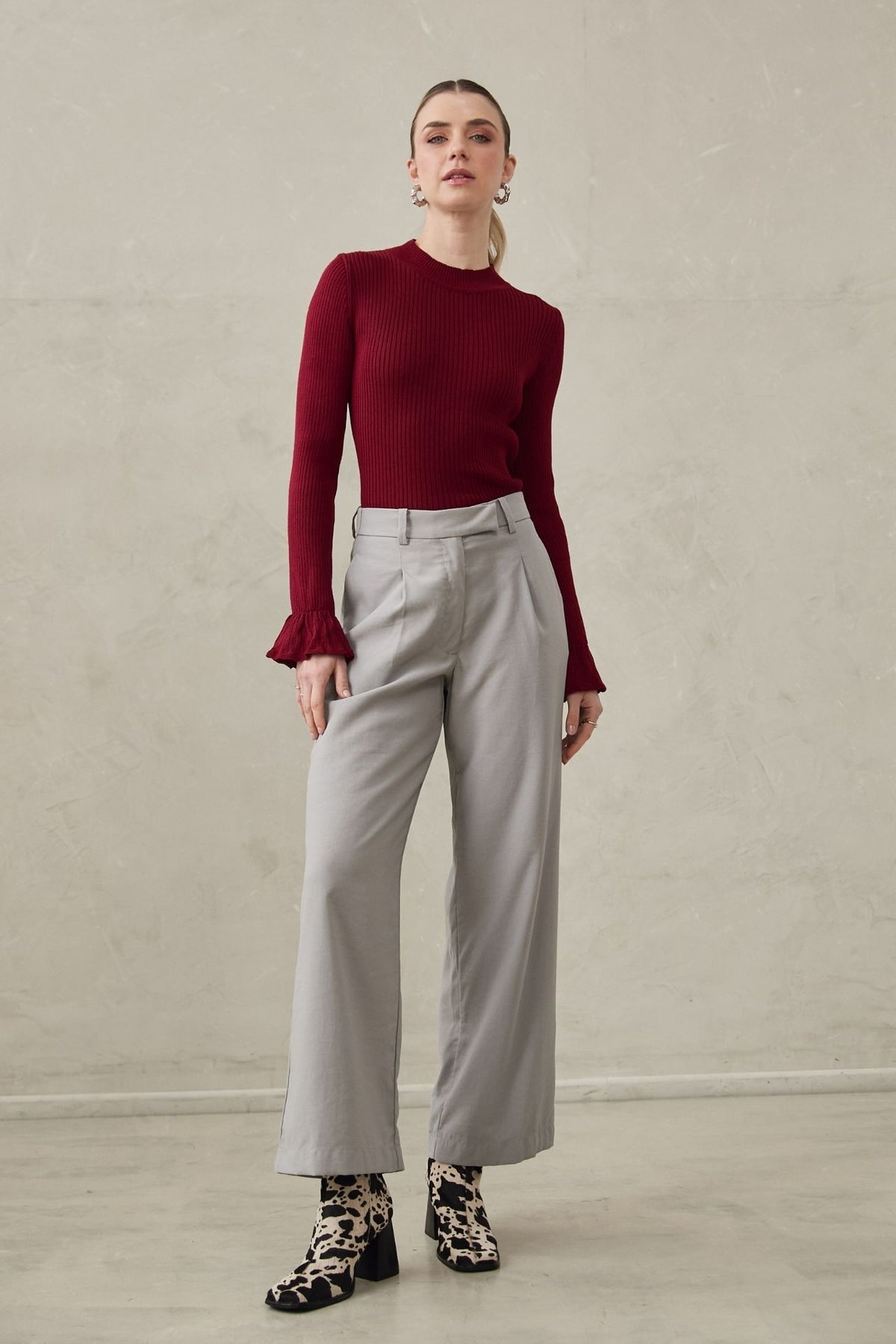Pantalón Lauren Gris