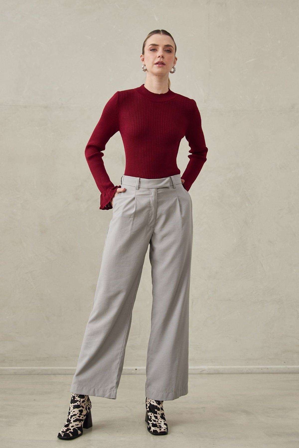 Pantalón Lauren Gris