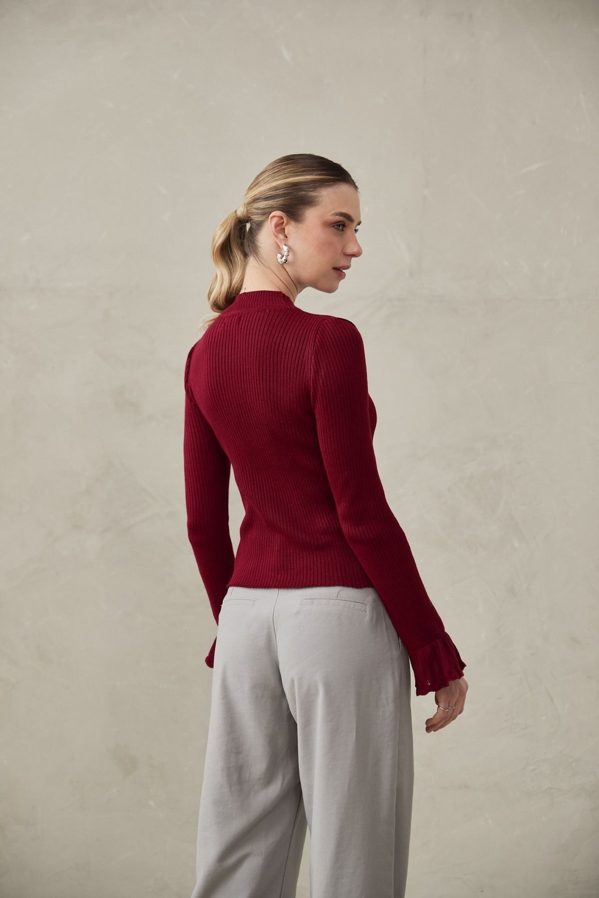 Pantalón Lauren Gris