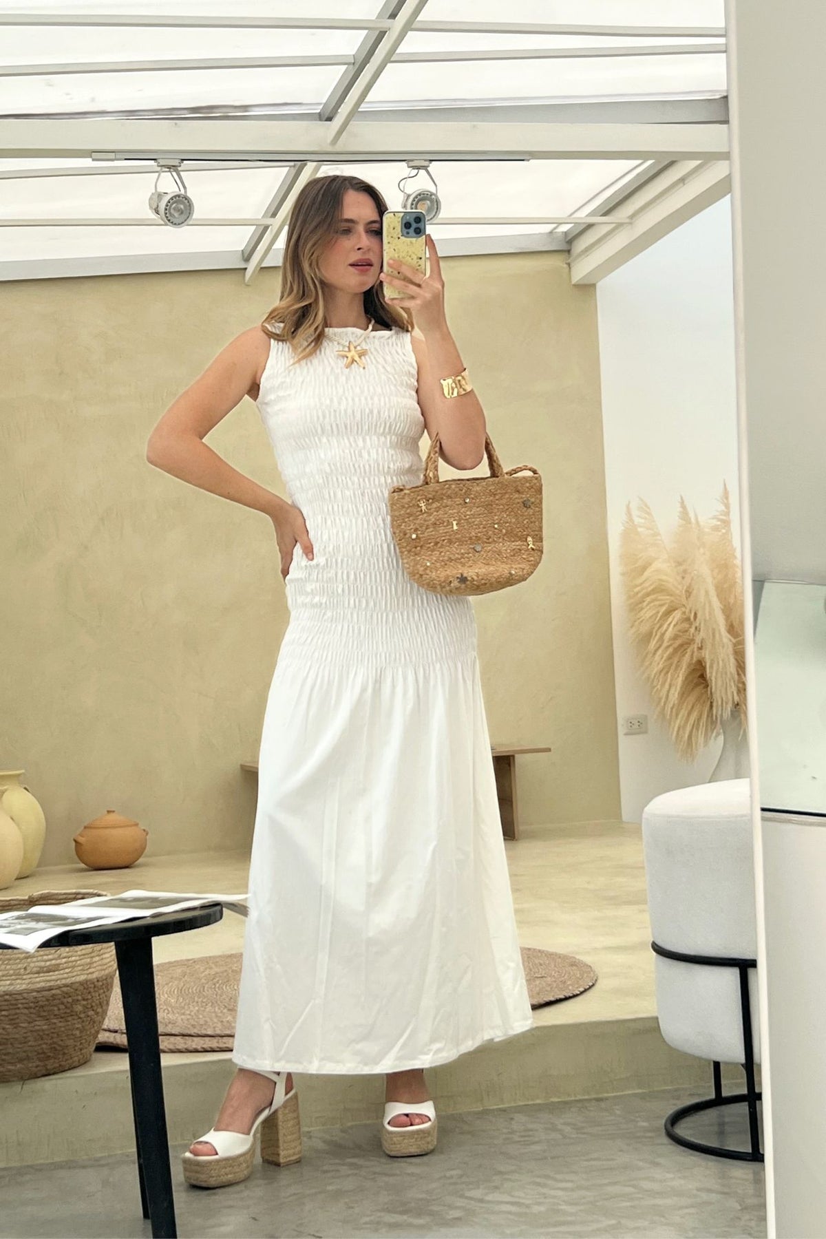 Vestido Abril Blanco