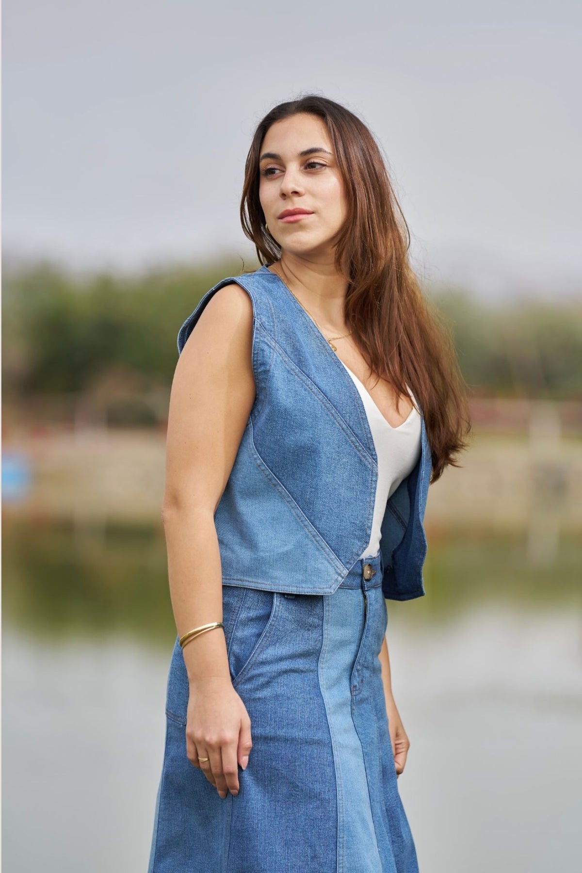 Chaleco Azura Denim