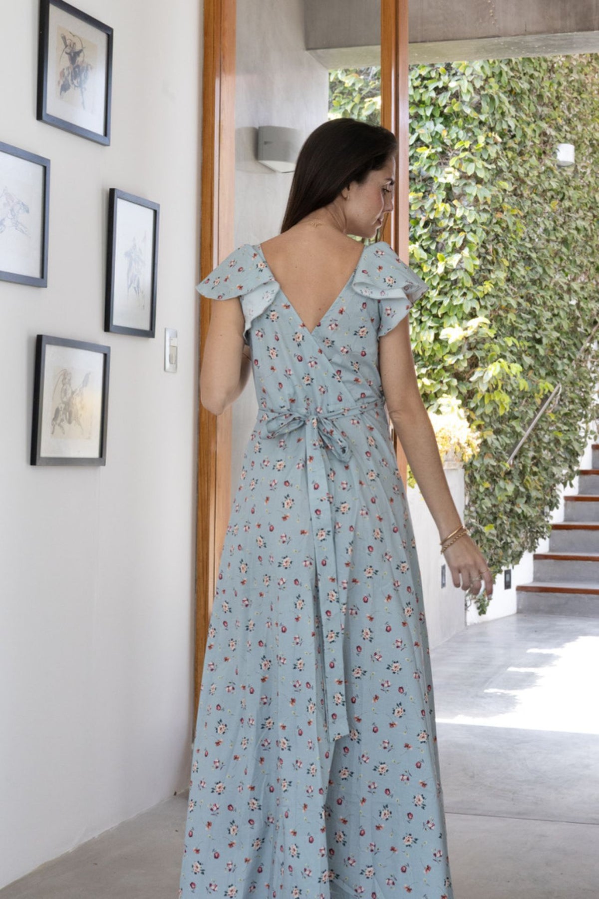 Vestido Elena Celeste