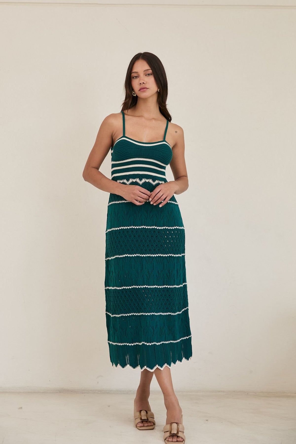 Vestido Catalina Verde