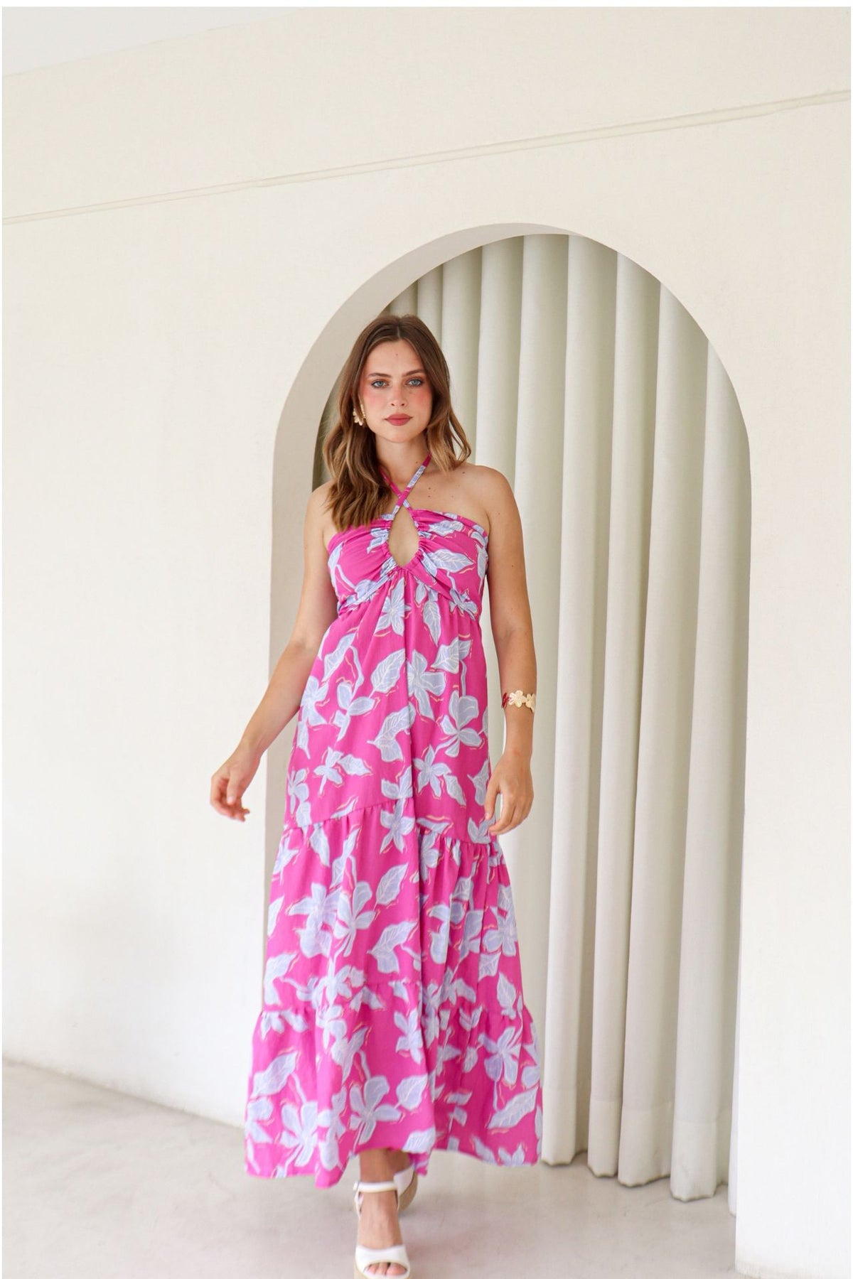 Vestido Lazzi Fucsia