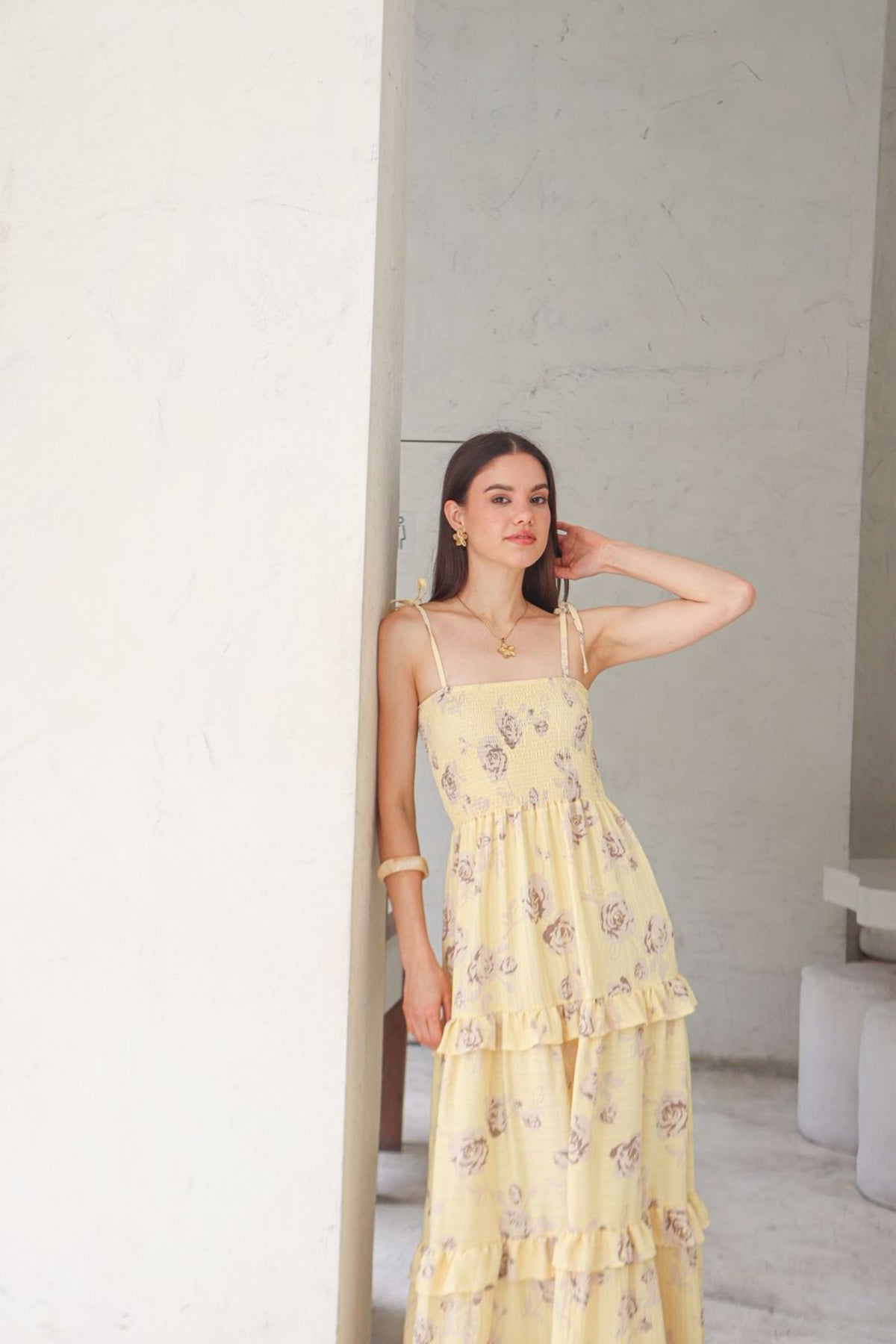 Vestido Tina Amarillo