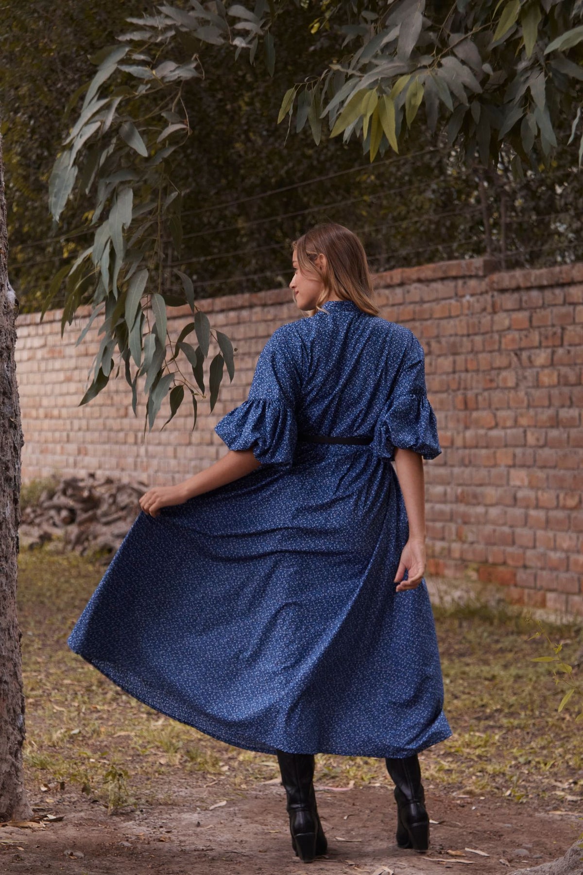 Vestido Vento Flores