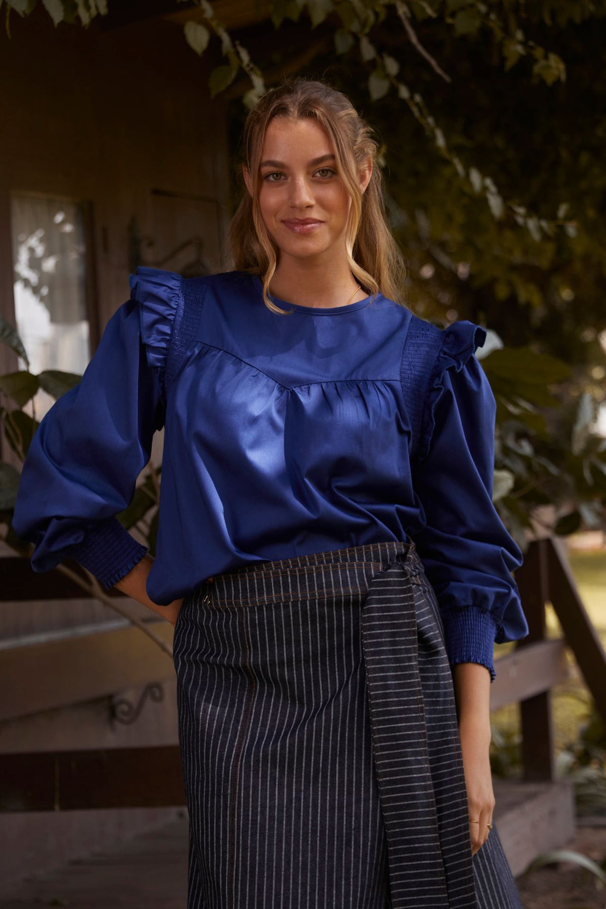 Blusa Lara Azulino