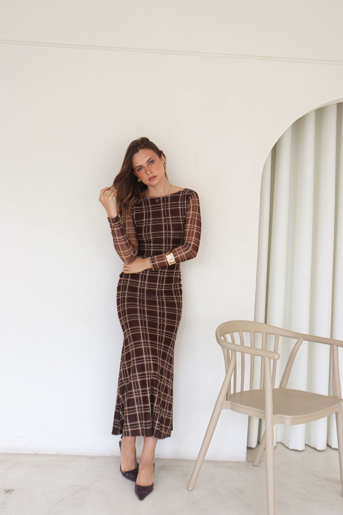Vestido Melina Cuadros