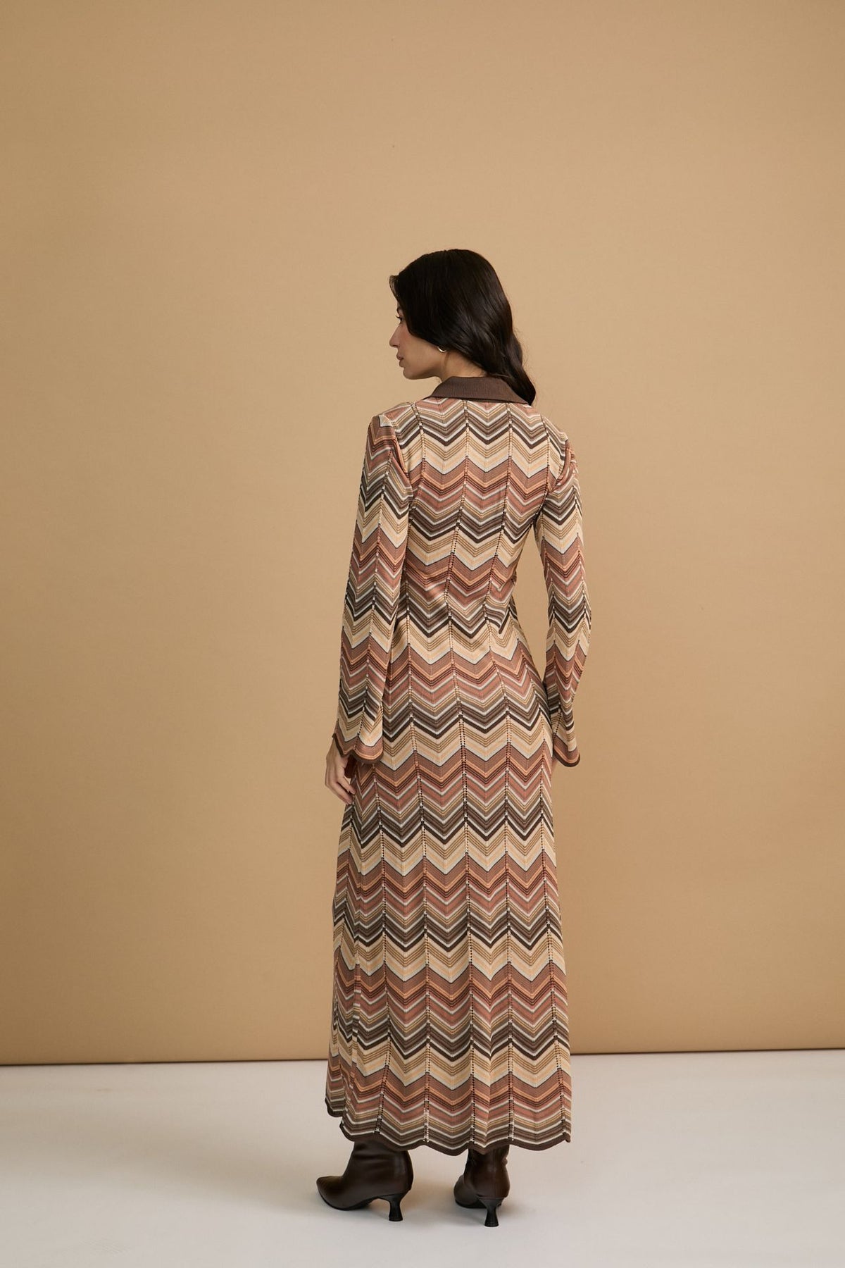 Vestido Selina Marrón