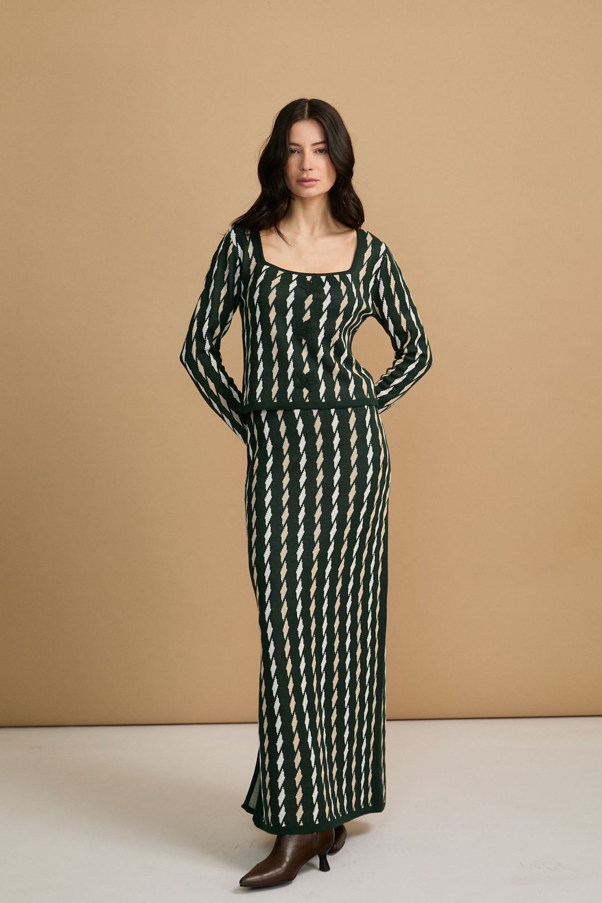Falda Noemi Verde