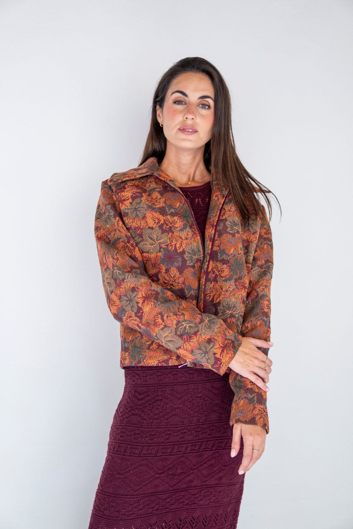 Siena Jacket Burgundy