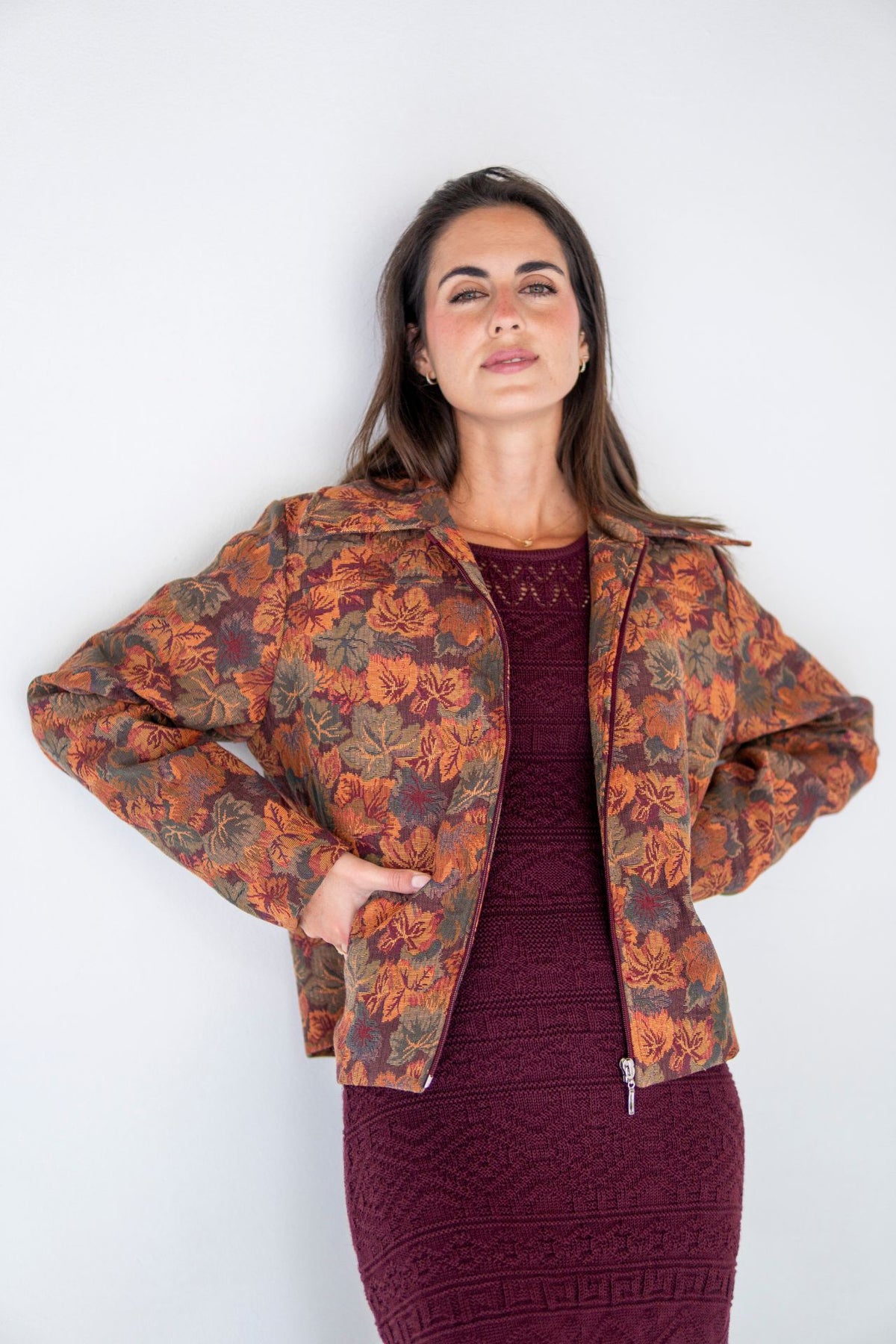 Siena Jacket Burgundy