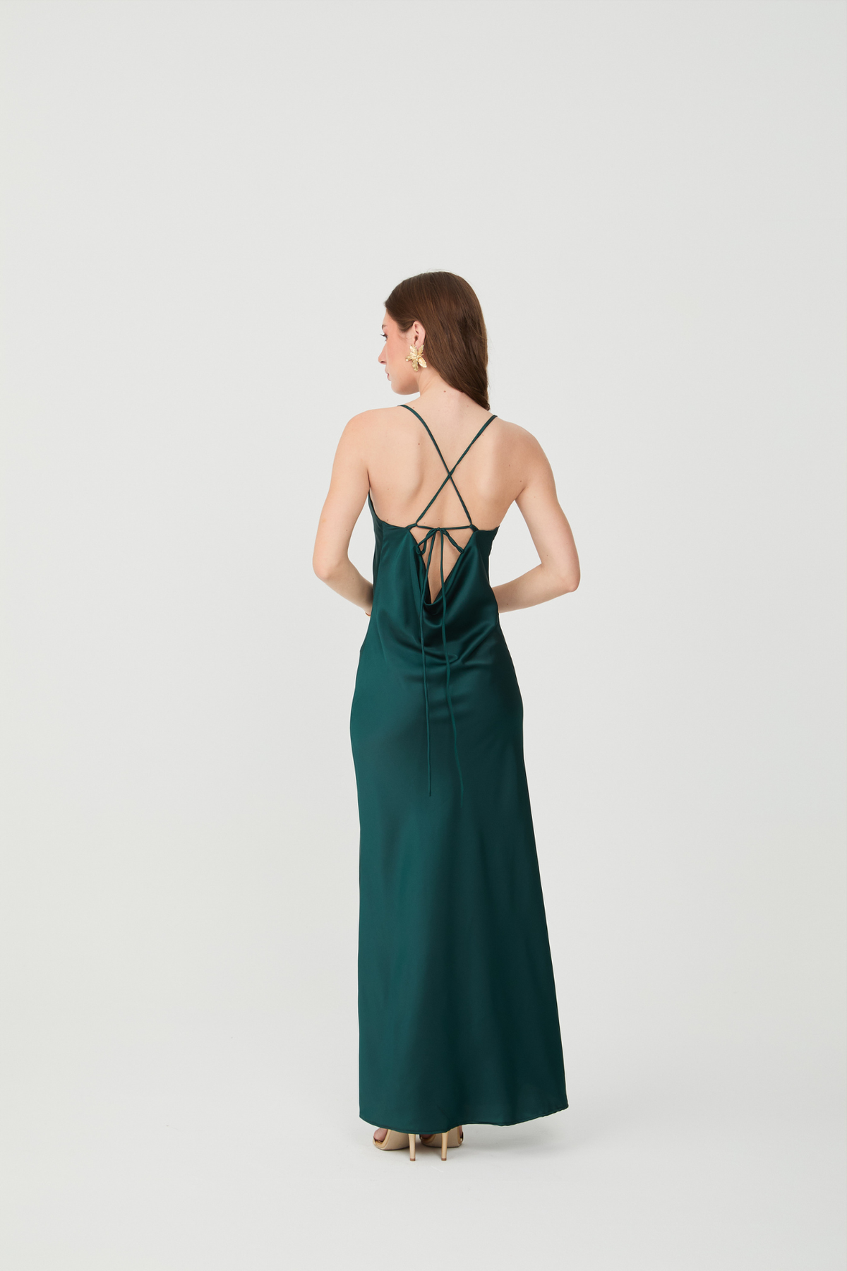 Vestido Essential Verde Esmeralda