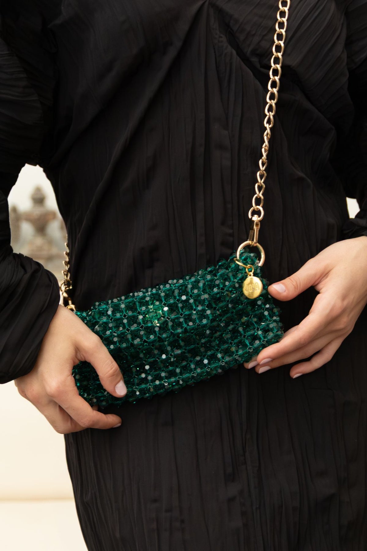 Cartera Caterina Verde