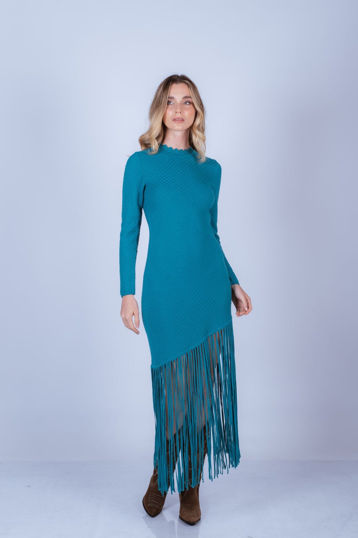 Vestido Camille Turquesa