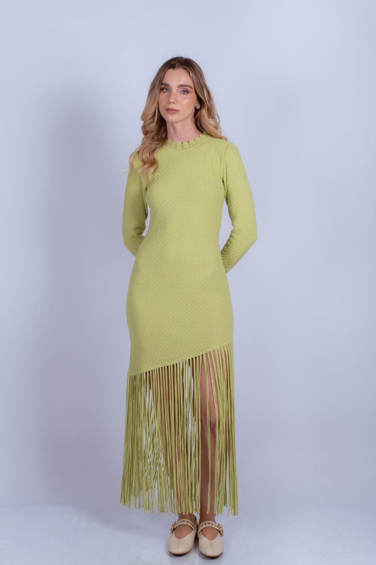 Vestido Camille Pistacho