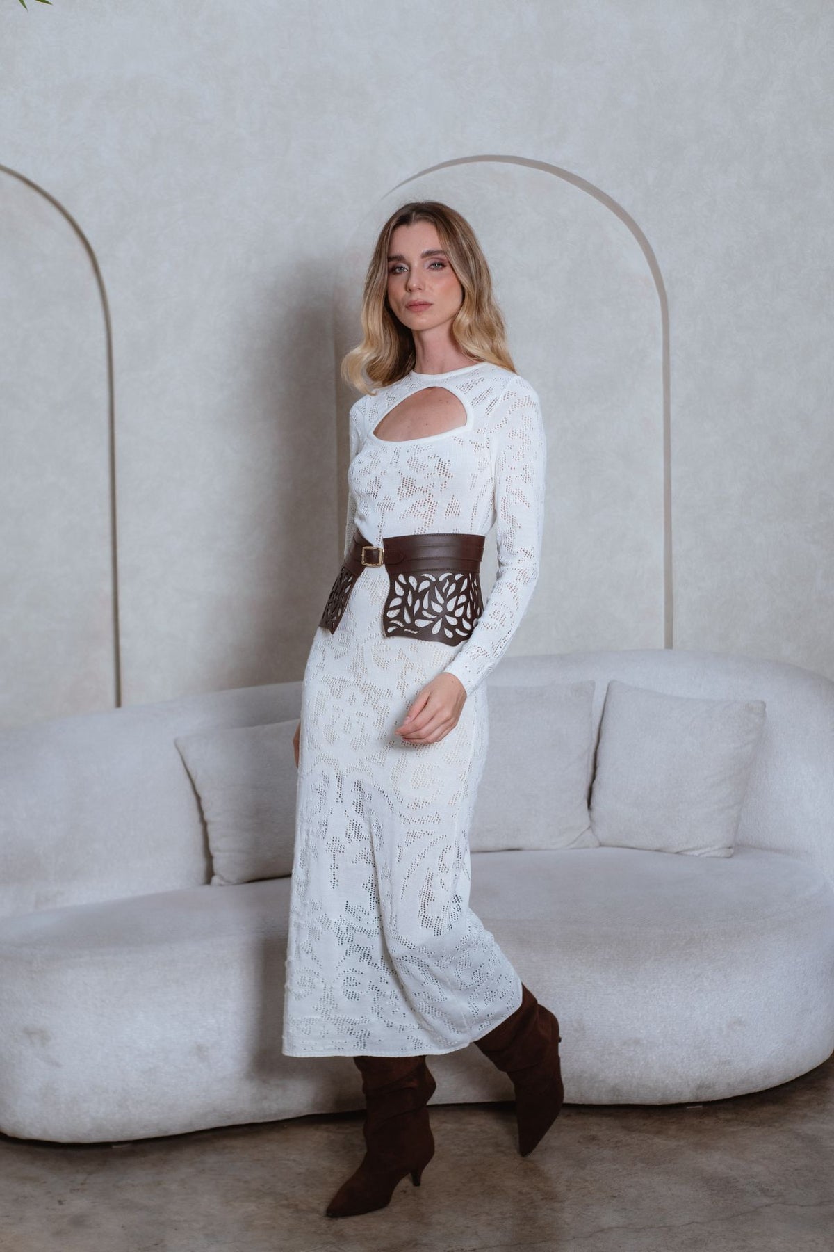 Vestido Rosalie Ivory