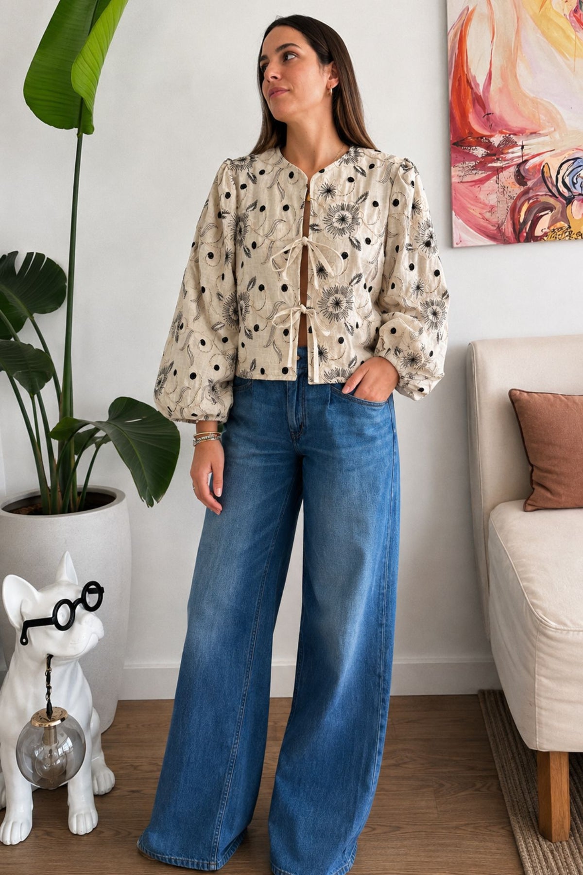Blusa Algarve Beige
