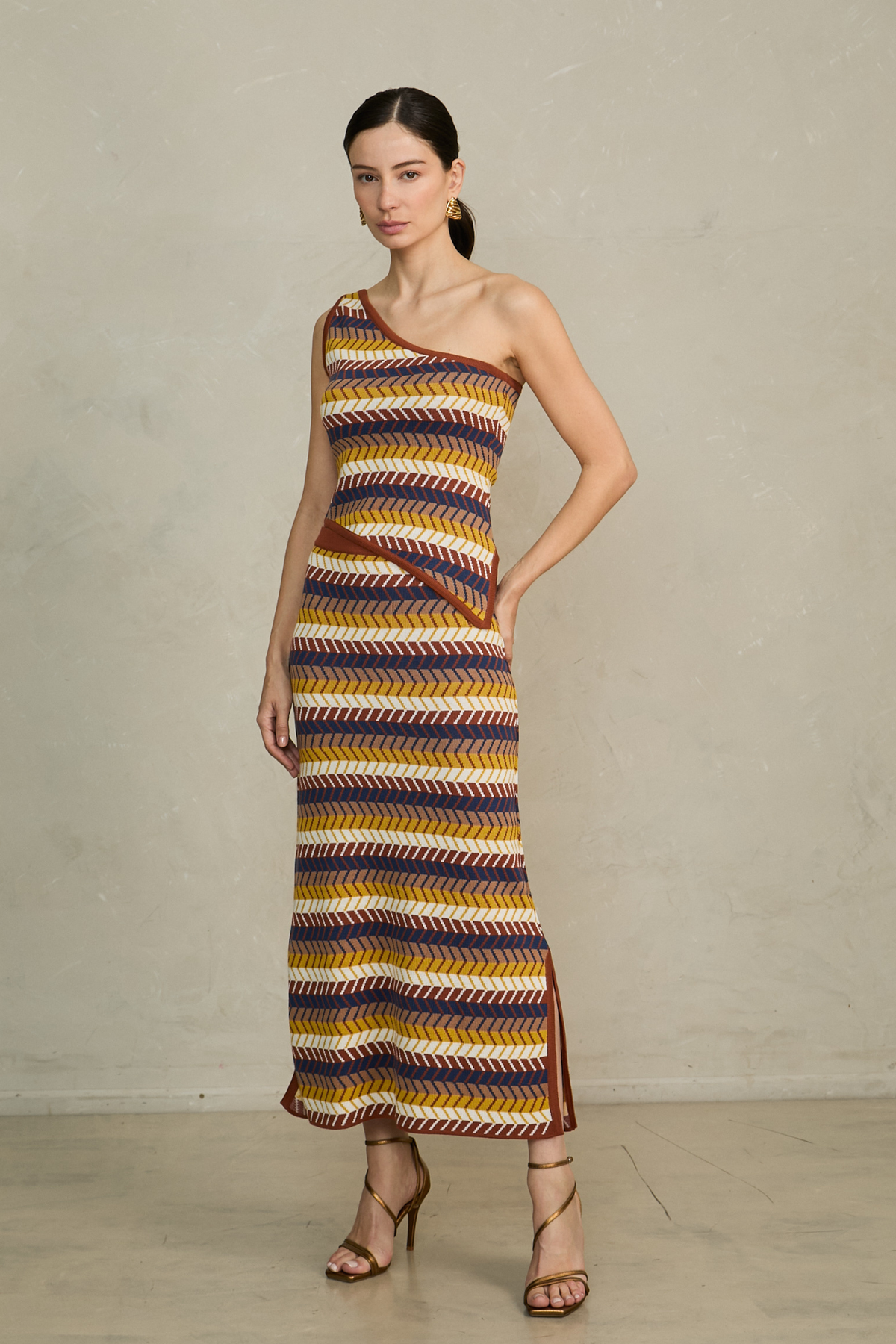 Falda Emilia Cobre