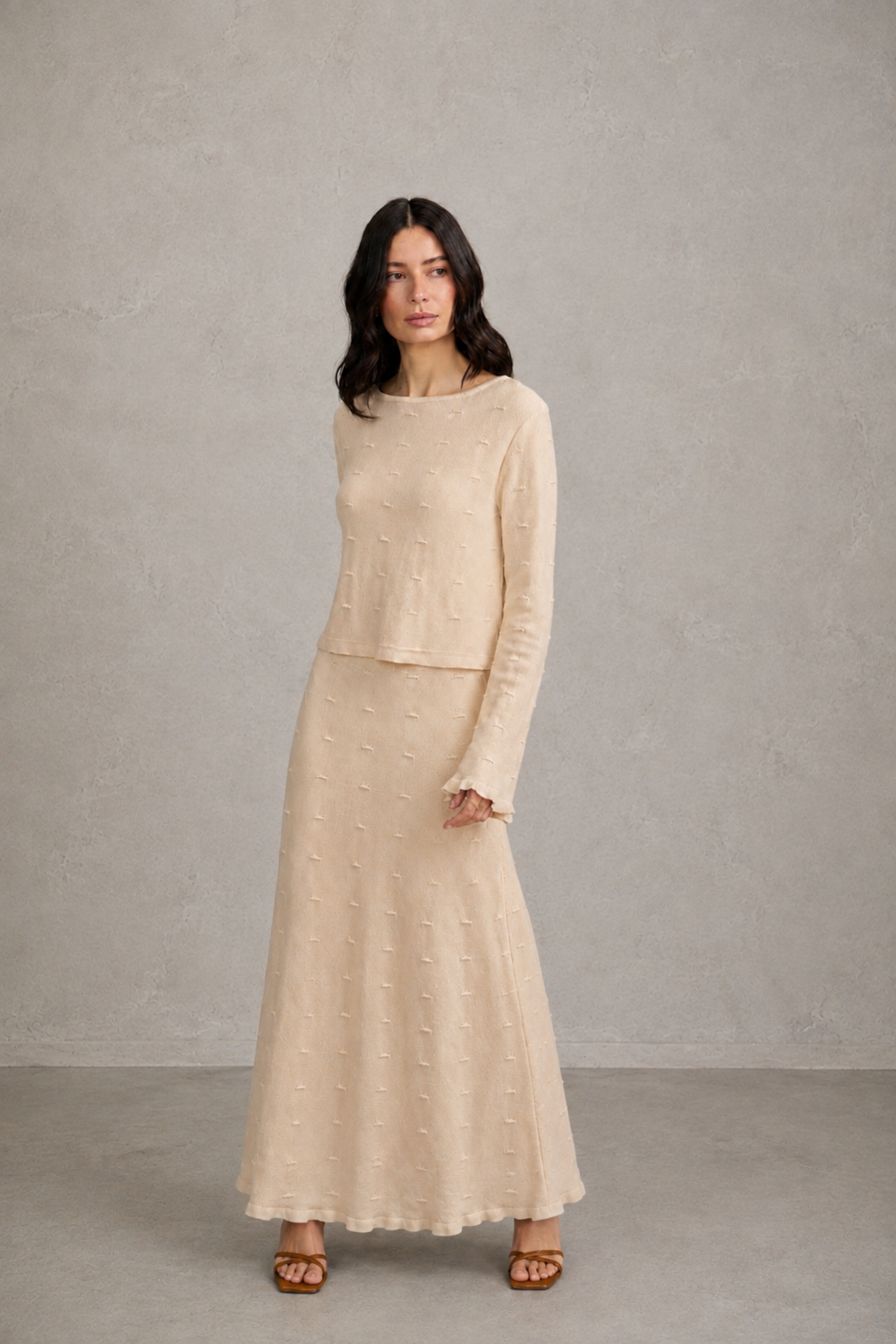 Sweater Lorenza Beige Claro