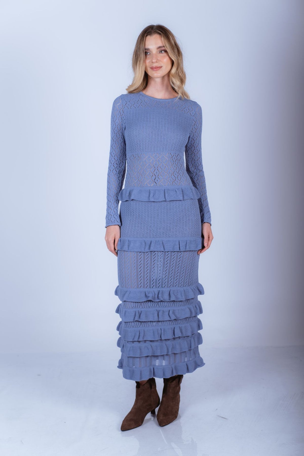 Vestido Lucienne Acero
