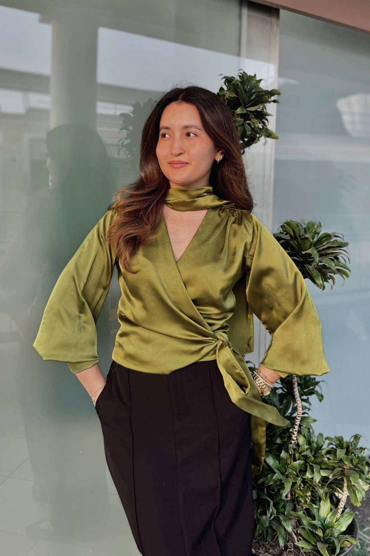Blusa Isabel Verde
