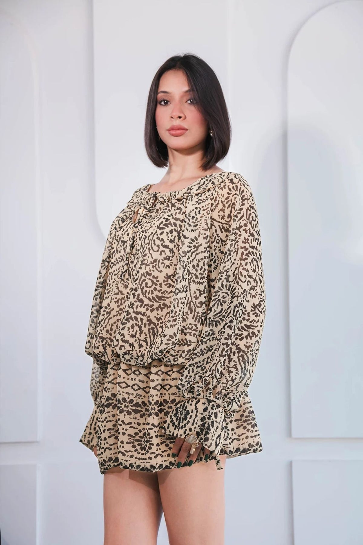 Vestido Alma Butter