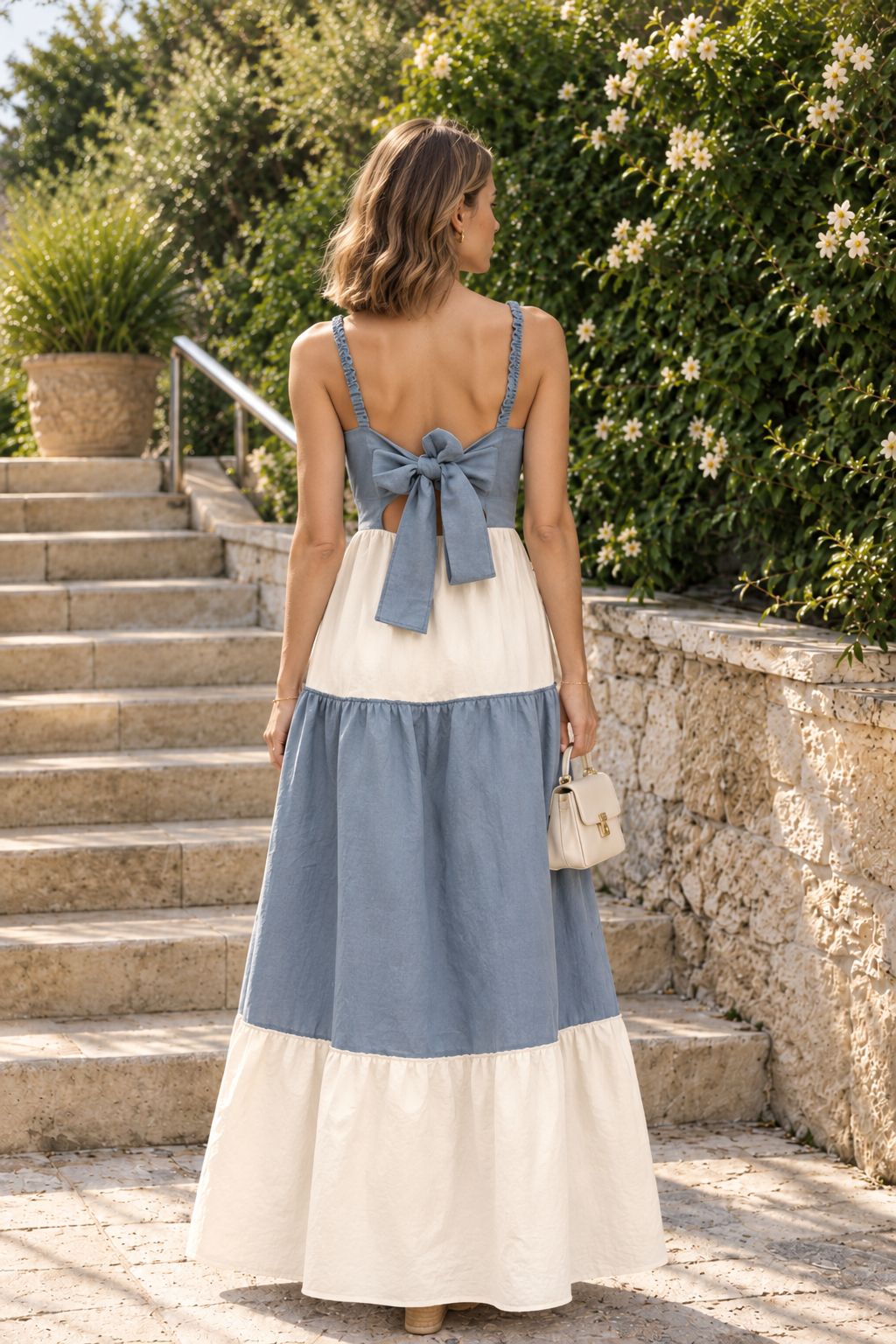 Vestido Serena Denim Duo