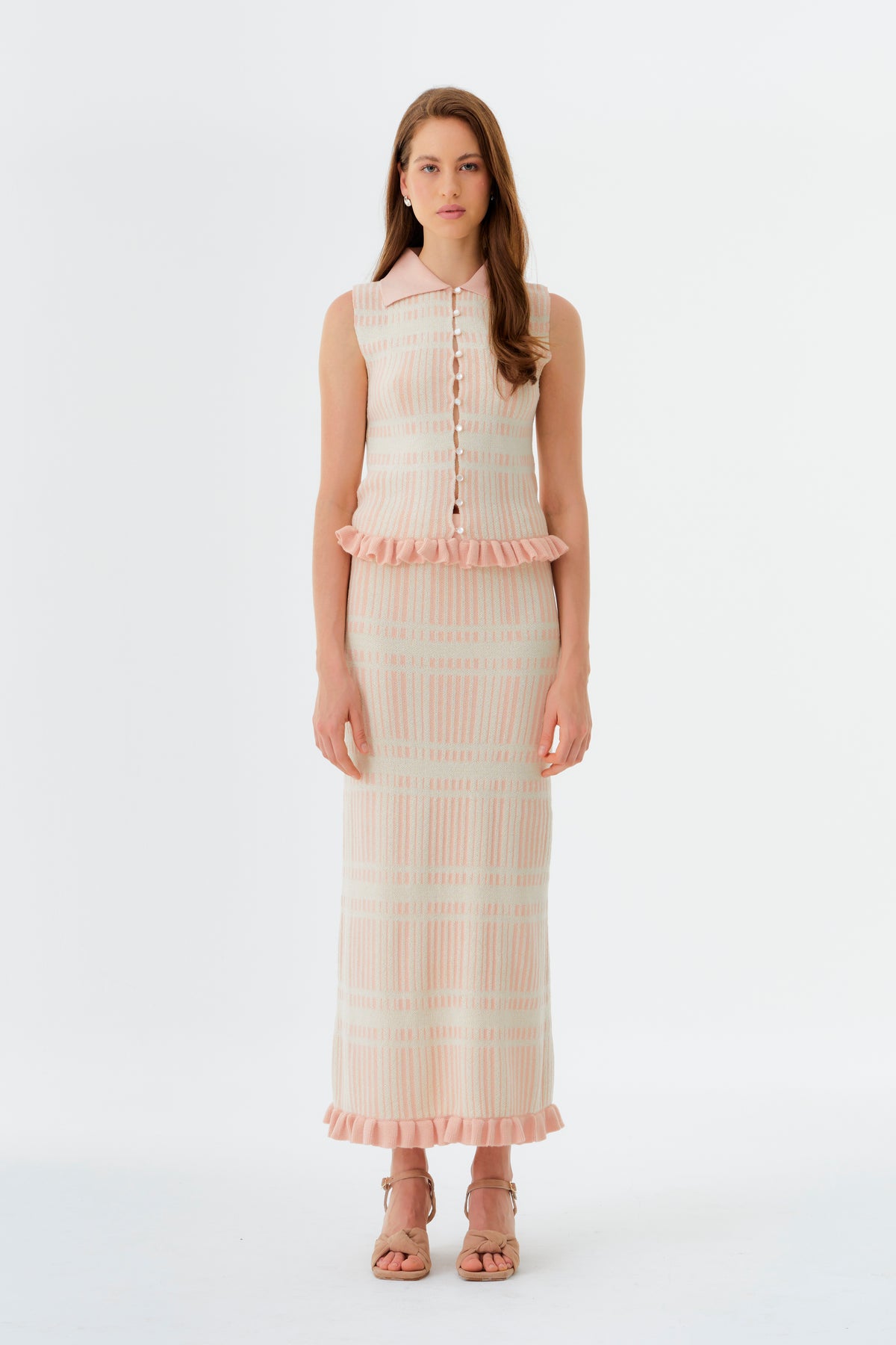Pre Venta Falda Chloe Rosado