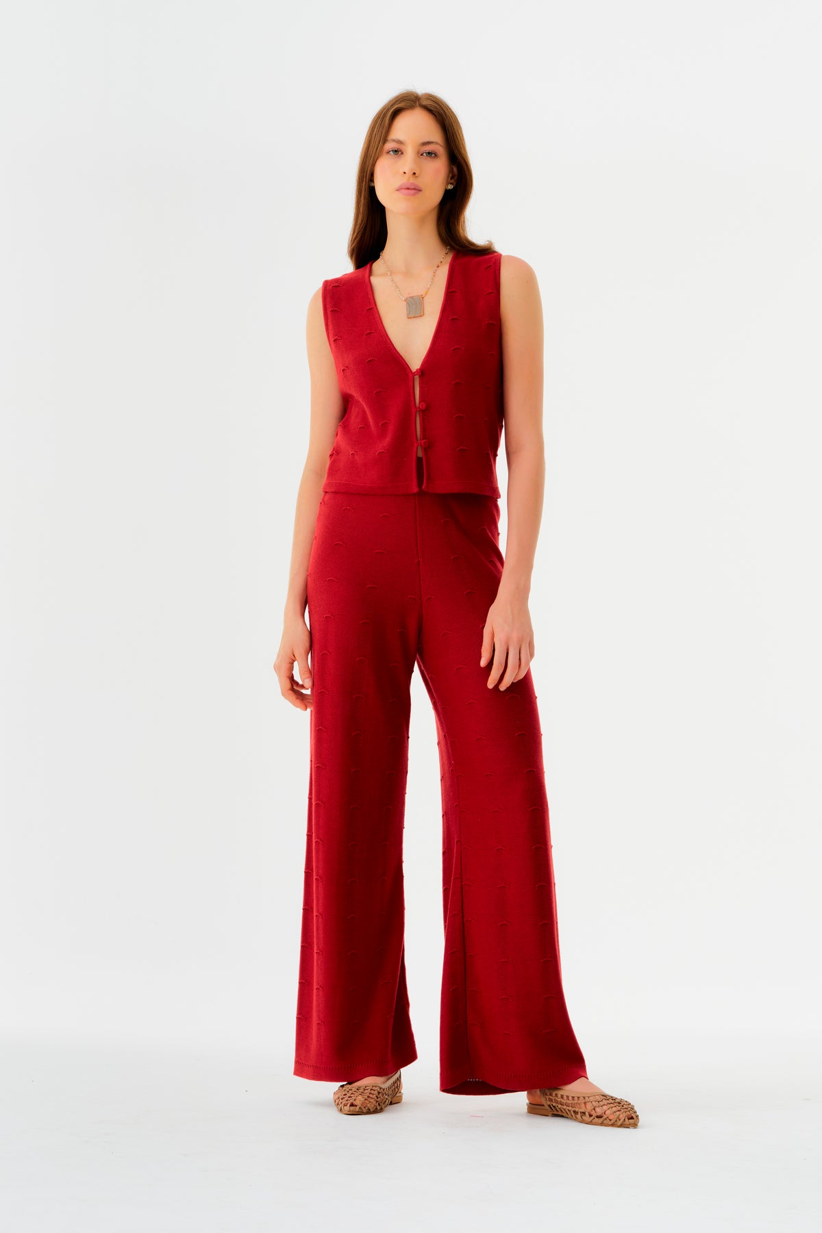 Pantalón Peige Rojo