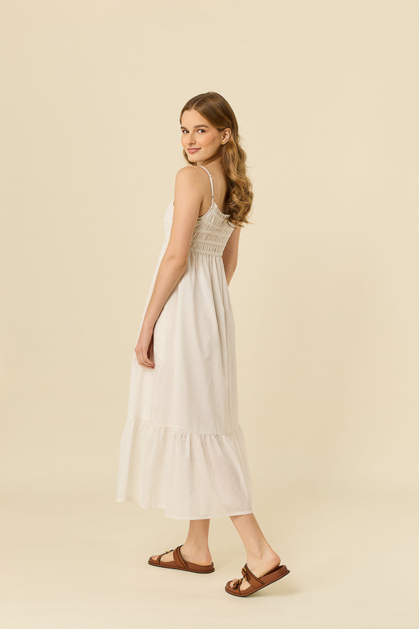 Vestido Clara Ivory