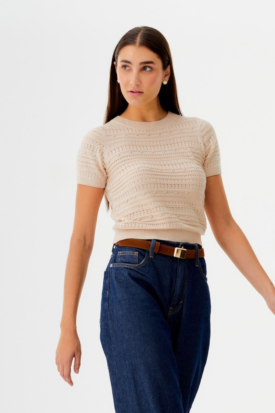 Pre Venta Top Eliana Beige