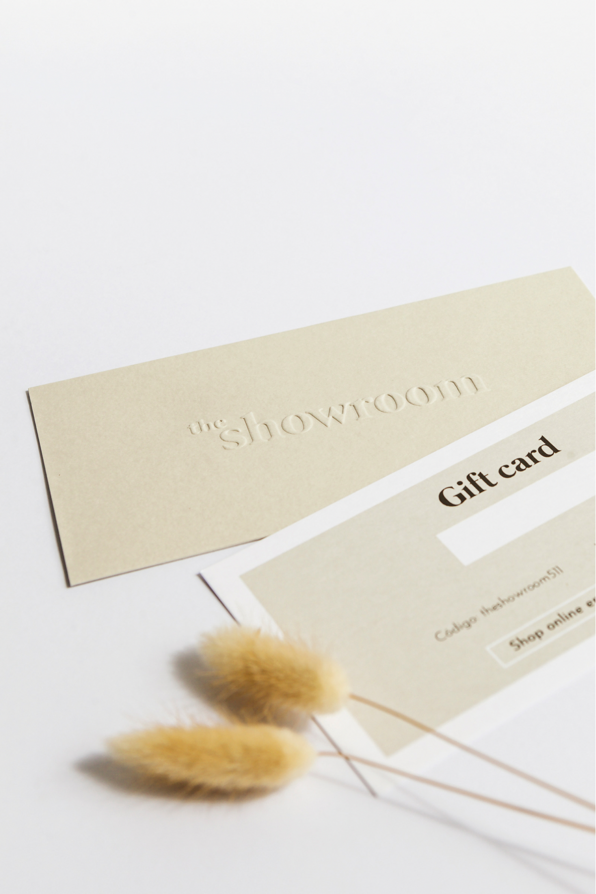 Gift Card de The Showroom