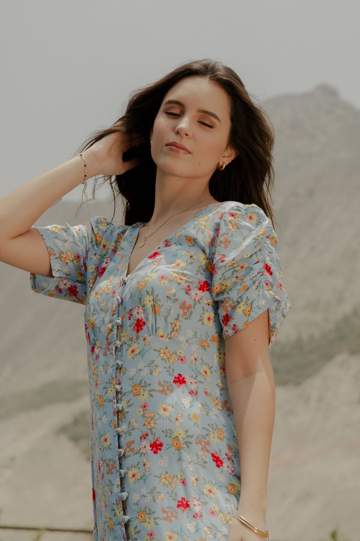 Vestido Barcelona Celeste