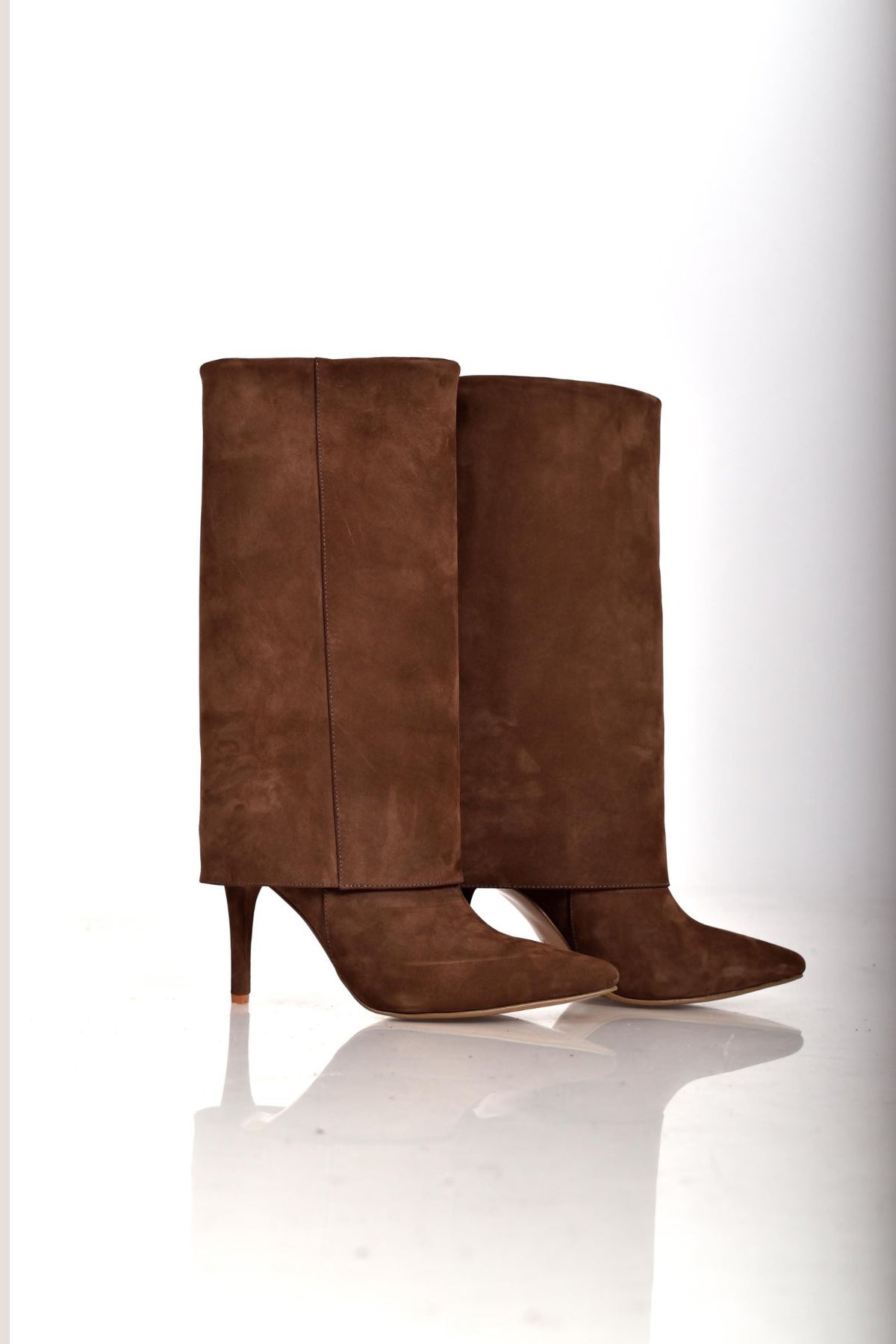 Botas Cuffed Gamuza
