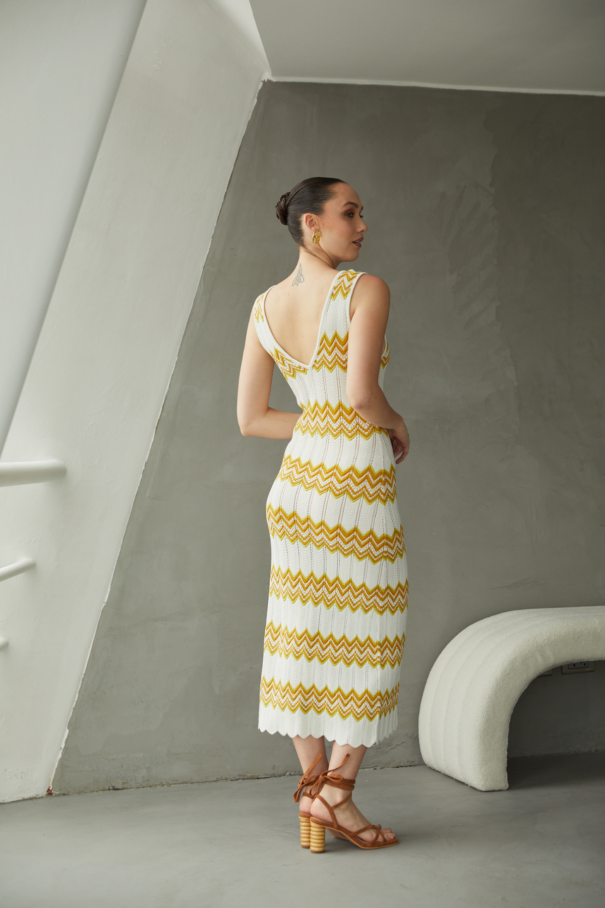 Vestido Camelia Amarillo