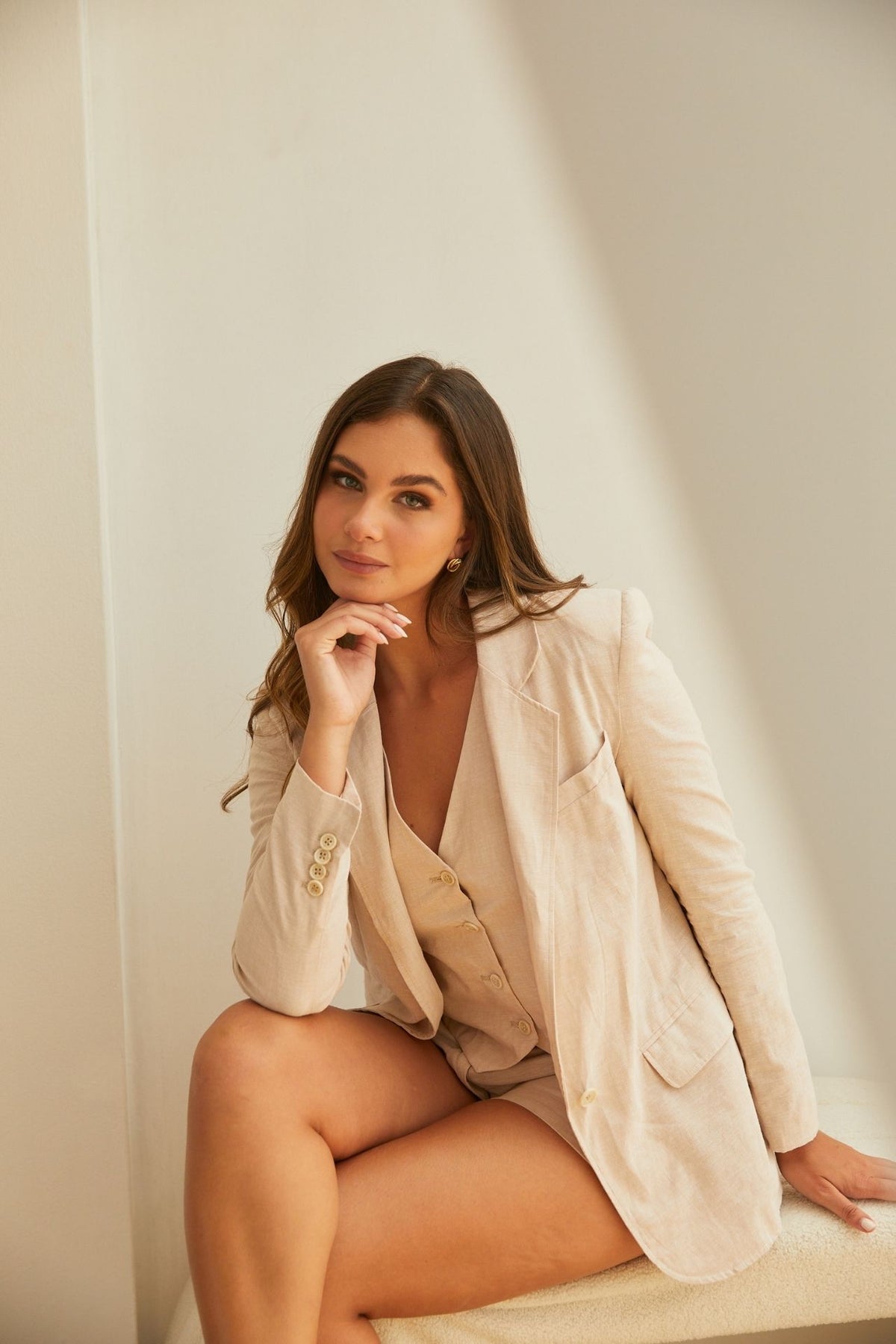 Blazer Alessia Beige