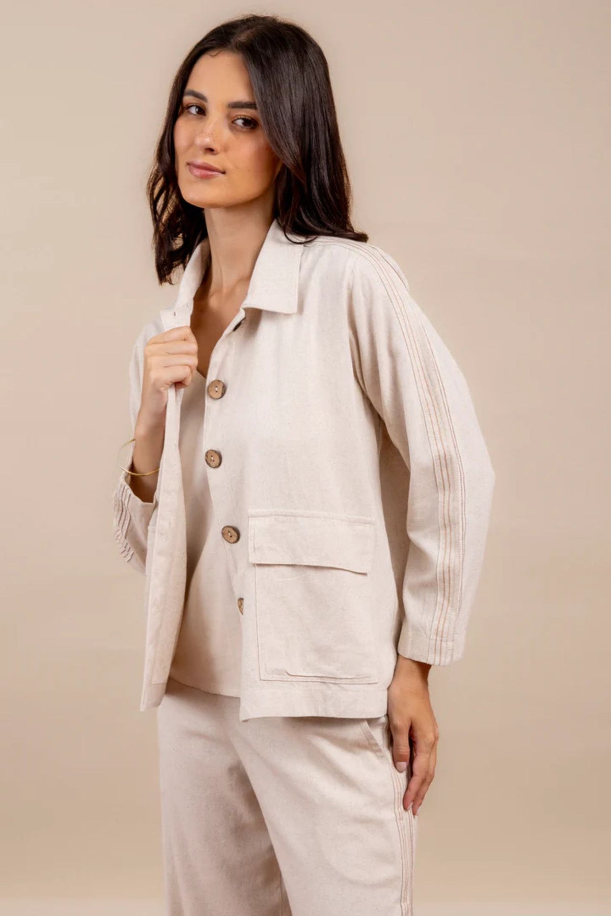 Casaca Dalia Beige