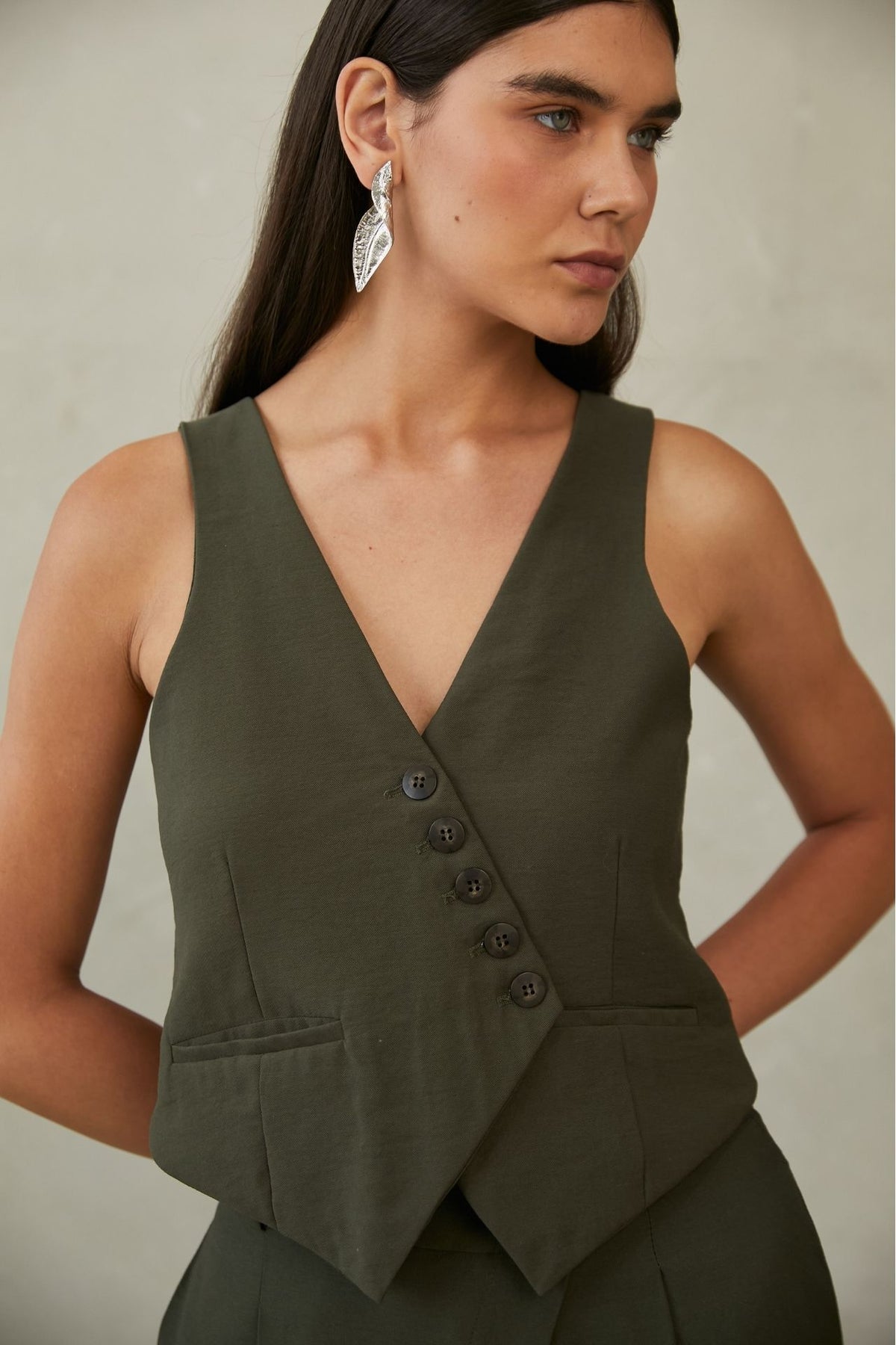 Chaleco Amaya Verde