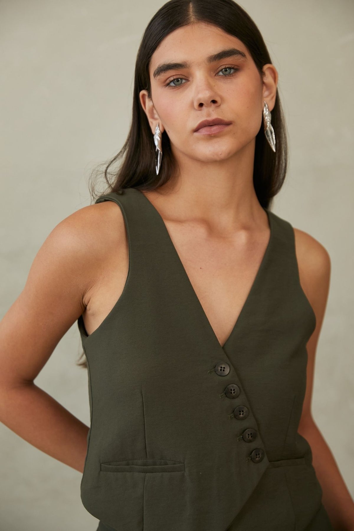 Chaleco Amaya Verde