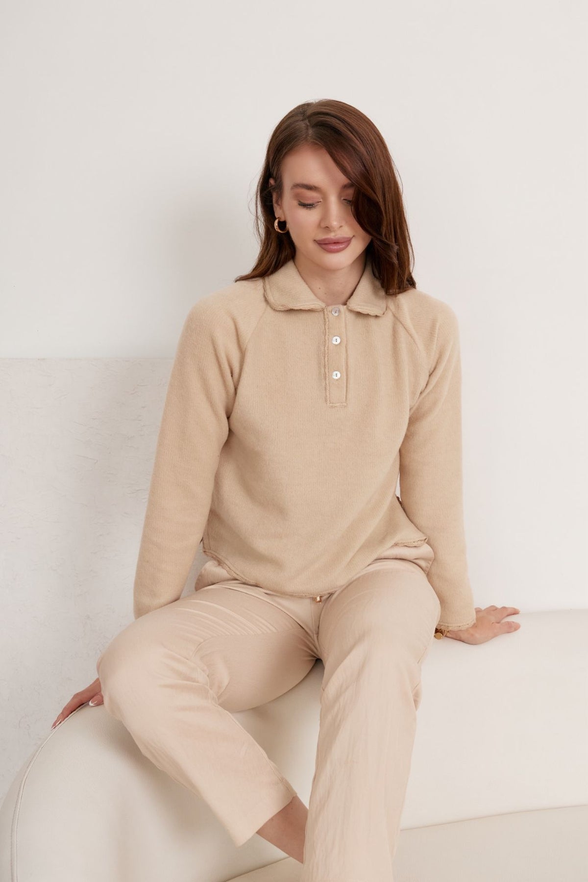 Chompa Aurelie Beige